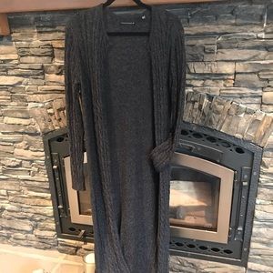 William Rast Ankle Length Cable Knit Sweater